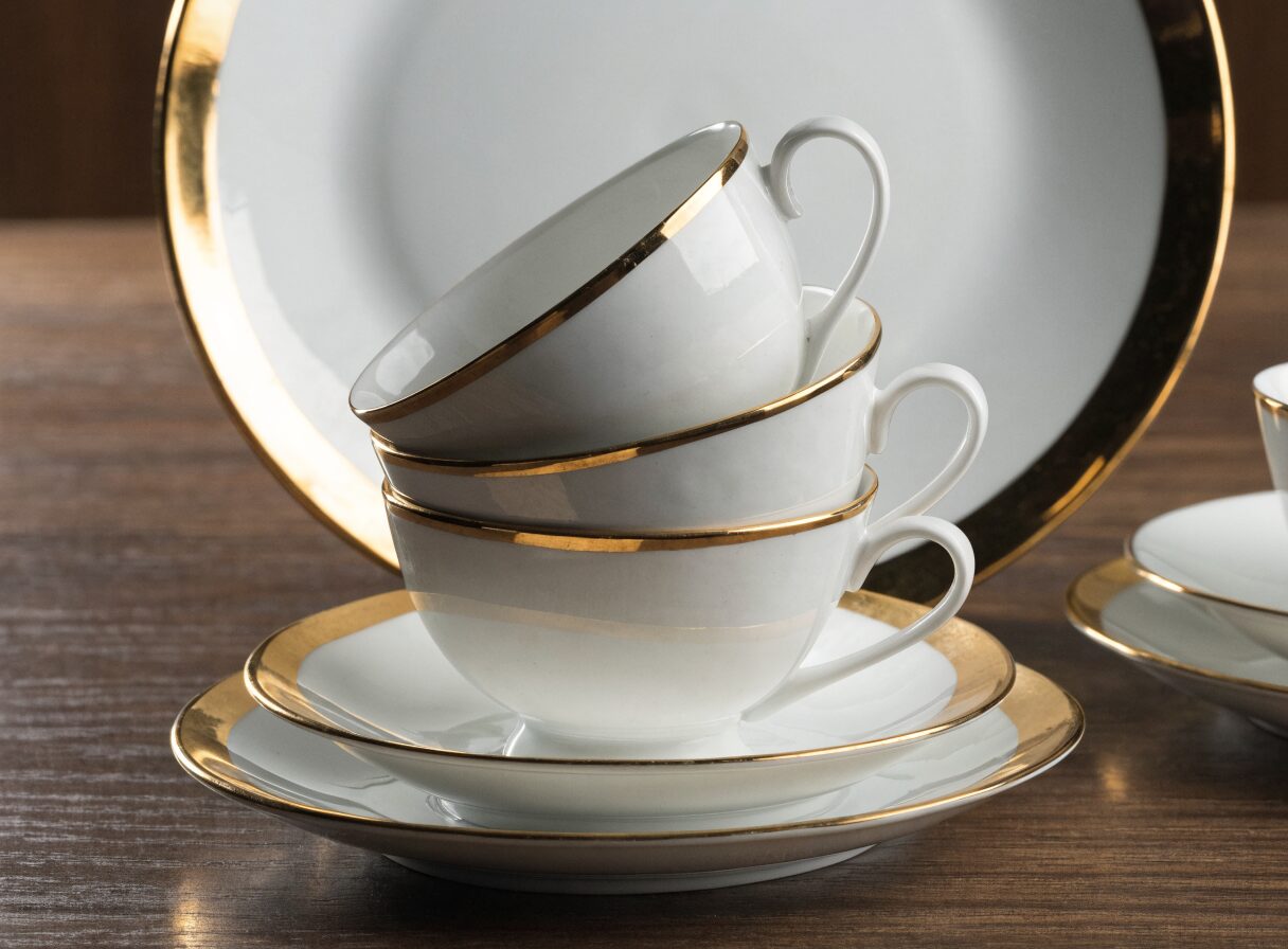 Fine bone china and porcelain, representative of the collectibles we handle